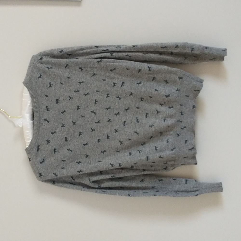 Mango Gray Patterned Cardigan - image 7